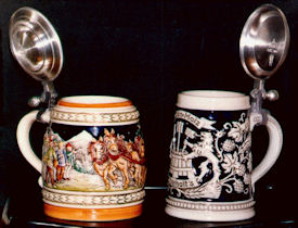 Image of two beer steins